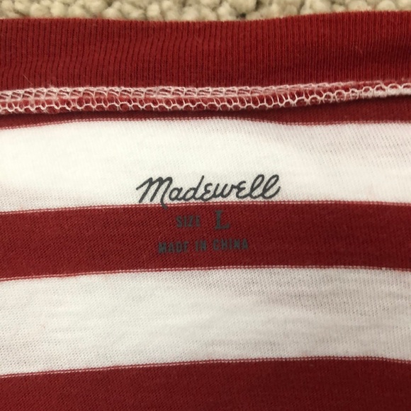 Stripped Madewell T-shirt - Picture 2 of 2